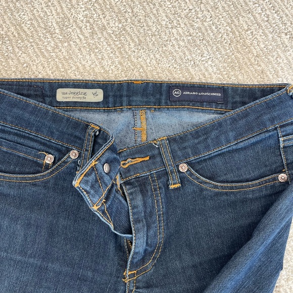 Jegging super skinny Jean. Brand is AG. Size 28. - Picture 2 of 4